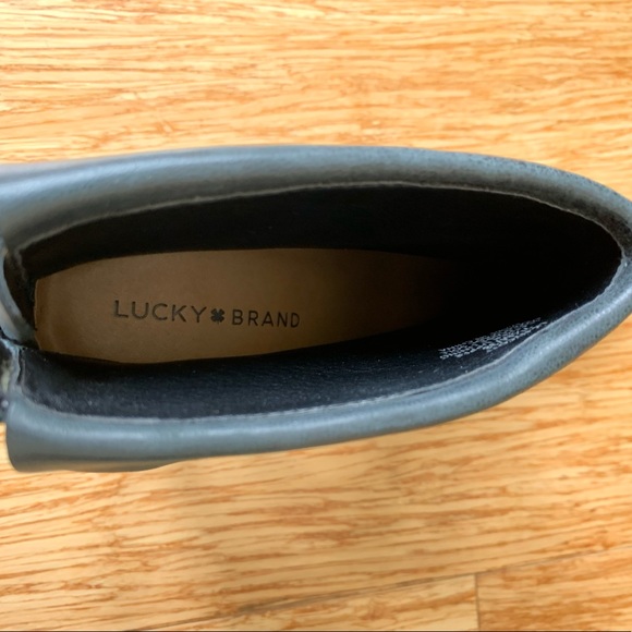 Lucky Brand Nycott Booties in Black - Picture 8 of 8